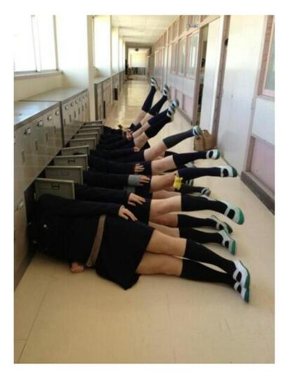 14 Tingkah konyol siswa Jepang di sekolah