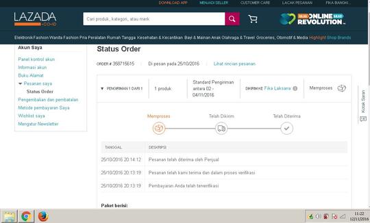 Mohon LAZADA agar jujur dalam mencari uang di Negara orang