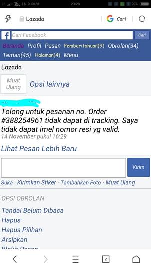 Lazada, Resi Invalid, Batas Estimasi Maksimal Barang Belum Tiba