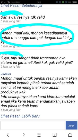 Lazada, Resi Invalid, Batas Estimasi Maksimal Barang Belum Tiba