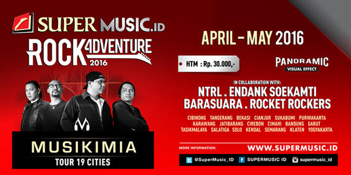 Rock Adventure 2016 Siap Mengguncang 19 Kota, Kini Giliran Tangerang Gan!