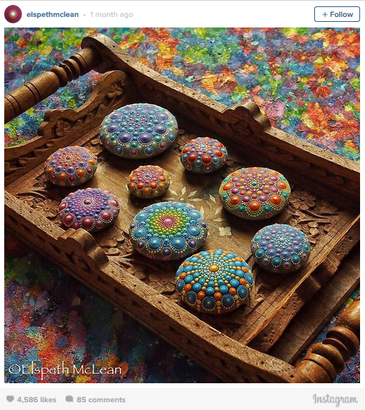 Wanita Ini Menyulap Batu Kali Menjadi Karya Seni Cantik