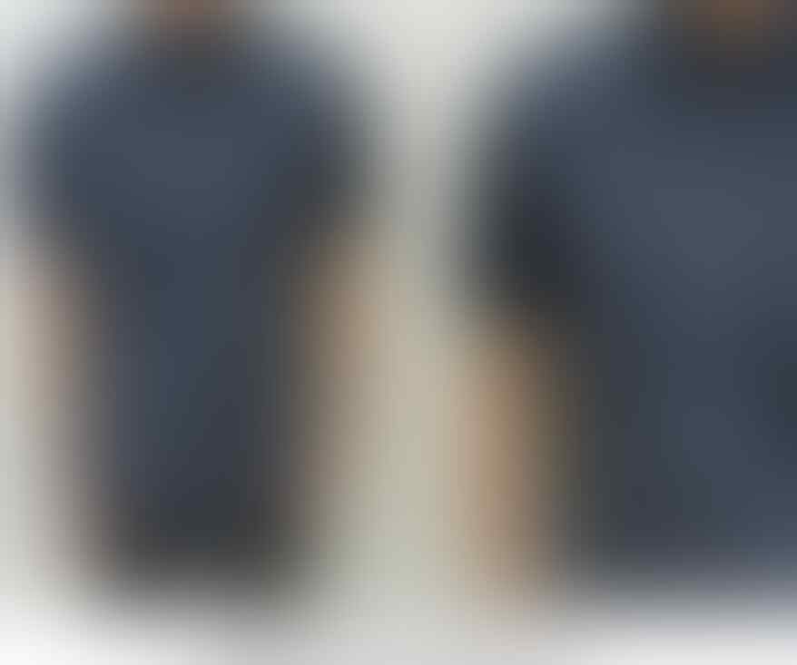 Kemeja Katun Denim Polos/Motif/Printed/Batik