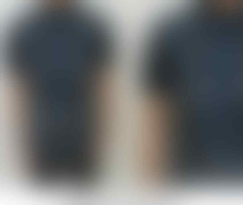Kemeja Katun Denim Polos/Motif/Printed/Batik