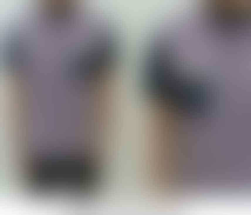 Kemeja Katun Denim Polos/Motif/Printed/Batik