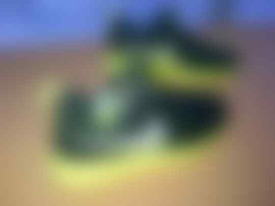 KHUSUS SIZE 40!!! NIKE ROSHE RUN SLIP ON BLACK NEON ORIGINAL (RARE) 2014