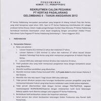 info-lowongan-kerja-bumn--pt-kertas-padalarang-persero-di-bandung-barat