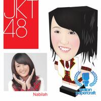 papercraft-nabilah-jkt48