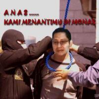 foto-anas-digantung-di-monas