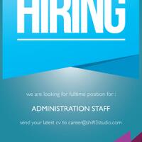 shift-3-studio--we-re-looking-for-administration-staff