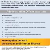 urgently-needed-mandiri-tunas-finance-cabang-garut