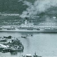 just-info-photopeluncuran-kapal-karel-doorman-oleh-royal-navy-belanda