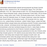 ust-aa-gym-dan-kh-muhhamad-arifin-ilham-dukung-prabowo---hatta