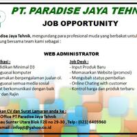 lowongan-web-administrator