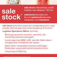 lowongan-kerja-logistic-officer-untuk-sale-stock-indonesia