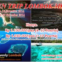 open-trip-lombok-3d-2n-28-30-november-2014