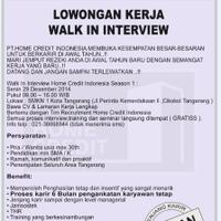 walk-interview-pthome-credit-indonesia