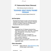 telkomsel--trainee-program