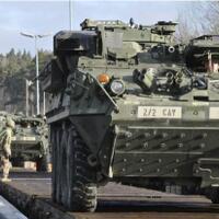 english-news-us-army-sending-armored-convoy-1100-miles-through-europe