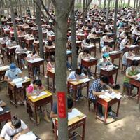 cegah-menyontek-sekolah-china-gelar-ujian-di-hutan