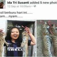 mahasiswi-yg-upload-foto-kucing-hutan-hasil-buruan-di-fb-diamankan-polisi
