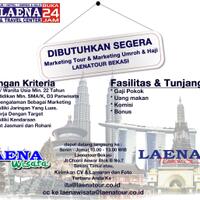bekasi-lowongan-marketing-laena-tour--travel