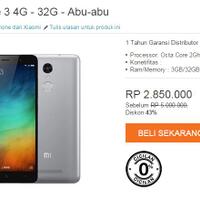 diskon-43-xiaomi-redmi-note-3-4g---32g-hanya-285jt-murah-banget-gan