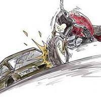 kecelakaan-mobil-dan-motor-di-daan-mogot-4-orang-tewas