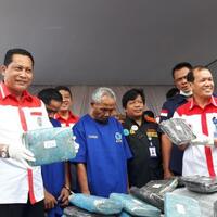 bnn-musnahkan-ribuan-gram-ganja-dan-sabu