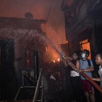 kebakaran-kalibaru-jakpus-tewaskan-seorang-ibu-hamil