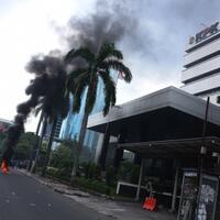 sejumlah-anak-panah-ditemukan-usai-bentrok-di-kpk