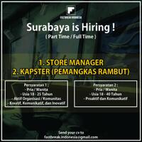 lowongan-kerja-store-manager-dan-kapster-pemangkas-rambut-surabaya