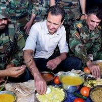 presiden-suriah-buka-puasa-bersama-tentara-di-garis-depan