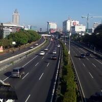 lengangnya-jakarta-ini-penampakan-terkini-tol-pancoran-semanggi