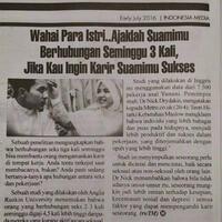 artikel-koran-mengenai-hubunga-suami-istri-dan-keberhasilan-karir-suami