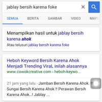 ahok-coba-ketik-di-google--sungai-bersih-karena-foke--dan-lihat-hasilnya