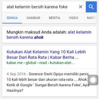 ahok-coba-ketik-di-google--sungai-bersih-karena-foke--dan-lihat-hasilnya
