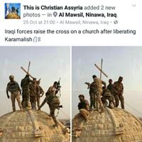 pasukan-muslim-irak-kembalikan-salib-keatas-gereja-pasca-bebaskn-desa-kristen-dr-isis