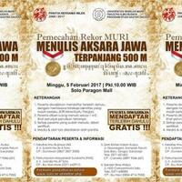 besok-pemecahan-rekor-muri-tulis-aksara-jawa-terpanjang-di-solo