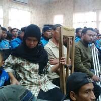 cerita-lirih-komunitas-korban-kecelakaan-lalu-lintas-di-polres-cianjur