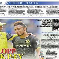 juergen-klopp-siap-bertarung-dengan-pepe-guardiola-demi-aubameyang