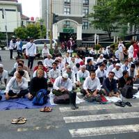 peserta-aksi-damai-112-padati-jalan-pahlawan-semarang