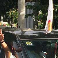 lewat-depan-wisma-proklamasi-pendukung-anies-sandi-ramaikan-jalanan-dengan-klakson