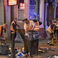 fans-millwall-serang-fans-leicester-city