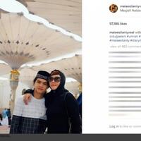 maia-bilang-dul-menangis-saat-dengar-suara-azan-di-masjid-nabawi