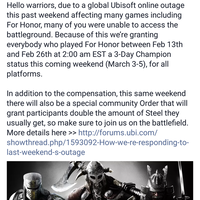 ps4x-onepc--for-honor---multiplayer--single-player-thread-online-required