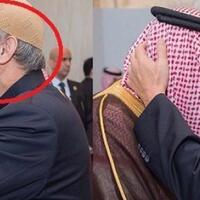 terungkap-identitas-sosok-misterius-yang--berani--cium-kening-raja-salman