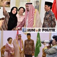 undangan-khusus--begini-gaya-raja-salman-selfi-an-dengan-megawati-puan-dan-jokowi