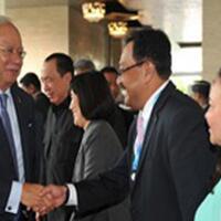 perdana-menteri-malaysia-tiba-di-jakarta-untuk-hadiri-ktt-iora