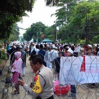 sidang-ahok-polisi-tutup-jalan-rm-harsono